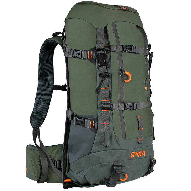 Spika Drover Hauler + Hauler Frame Pack Olive 40L