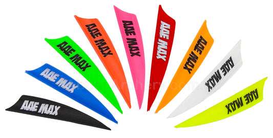 AAE Plastifletch Max Black 100pk