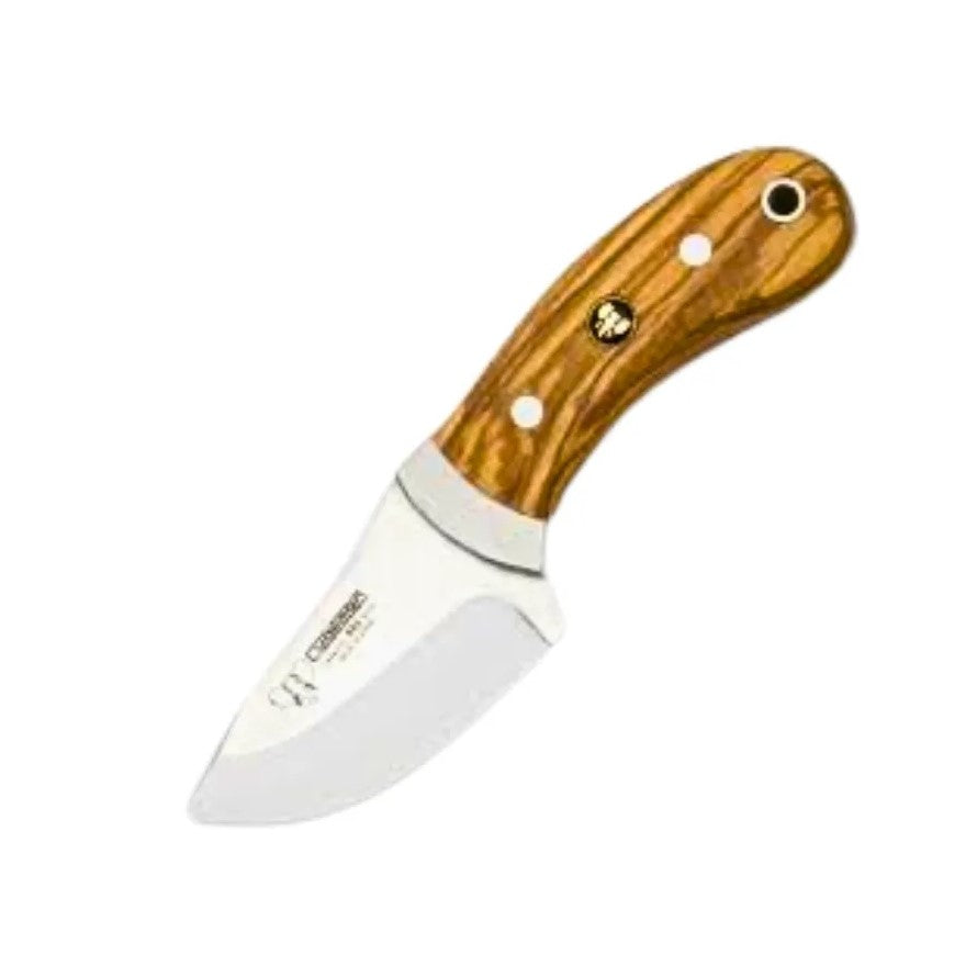 Cudeman Skinner 7cm Olive Wood Handle w/Sheath 288-L