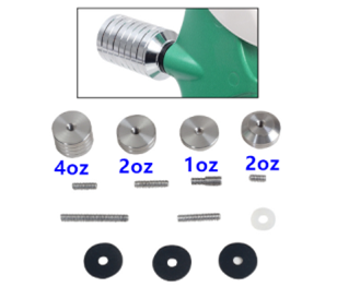3 Element Stainless Steel Weight Kit