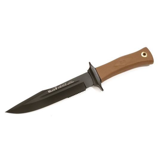 Muela Knife Mirage Teflon Blade with Desert Sheath