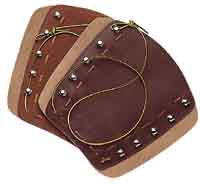 Trad Leather Bracer Armguard