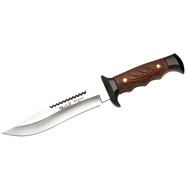 Muela Knife Military Coral Wood Handle