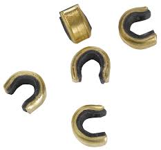 Saunders Brass Noc Nockset Black Ea.