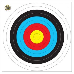 FITA 60cm Target Face Cardboard