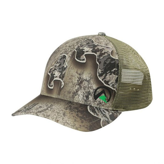 Ridgeline Trucker Cap Excape Camo