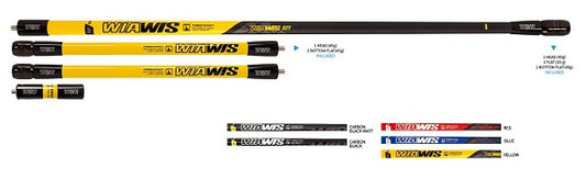 WIAWIS S21 Short Rod 12" Carbon Black Matte