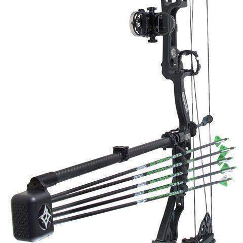 Option Archery Quivalizer Black 8 Arrow