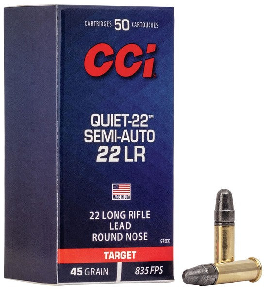 CCI 22LR Quiet-22 40GR 50PK