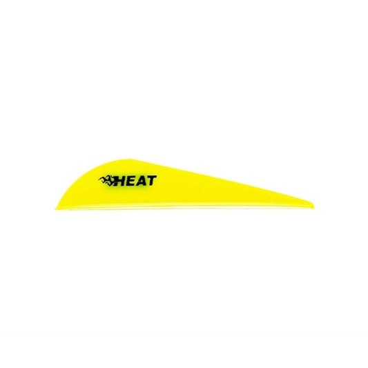 Bohning Heat Vane 100pk Neon Yellow
