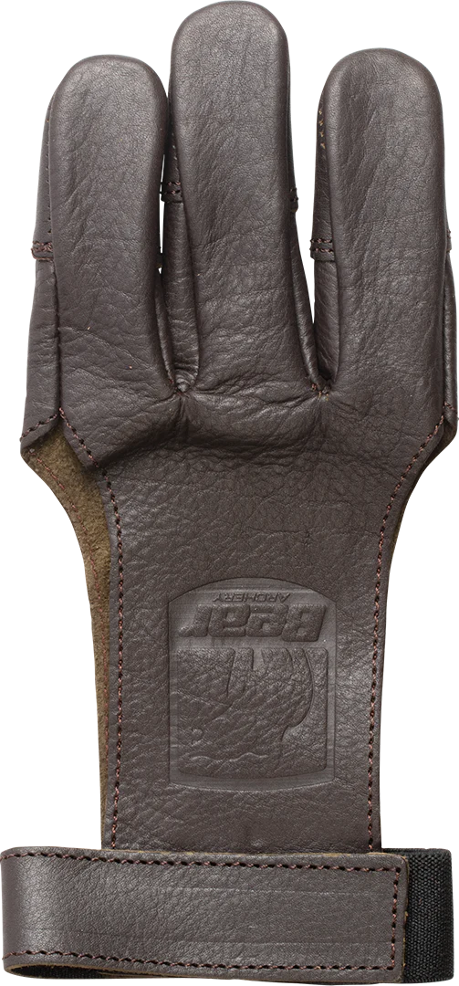 Bear Leather 3 Finger Shooting Glove