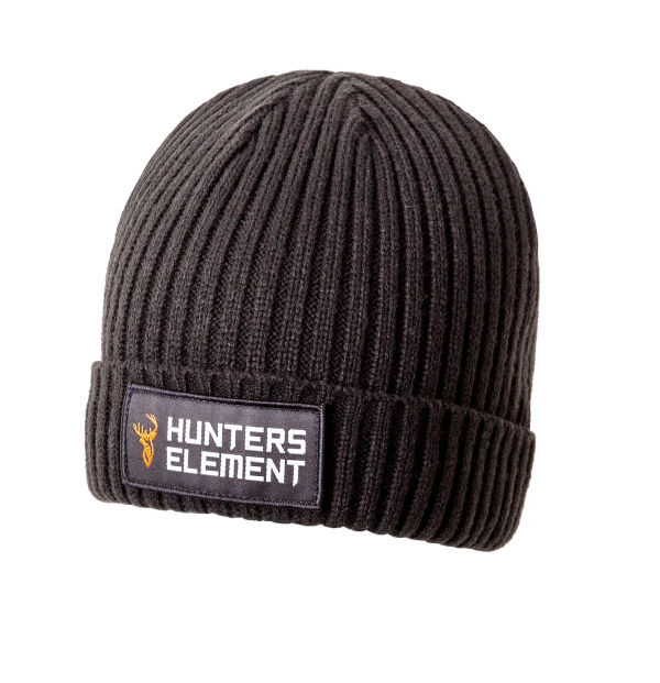 Hunters Element Rivet Beanie Black